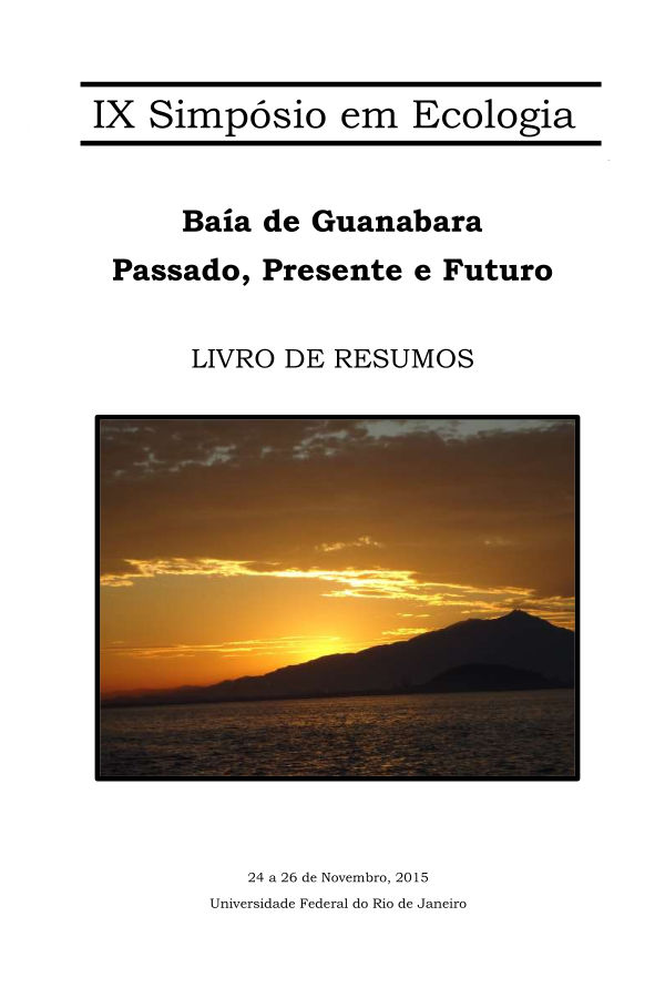 IX Simpósio em Ecologia, Baía da Guanabara: Passado, Presente e Futuro